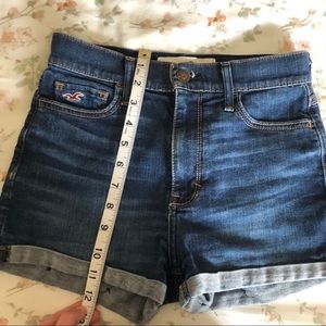Hollister denim shorts